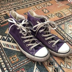 Purple Converse